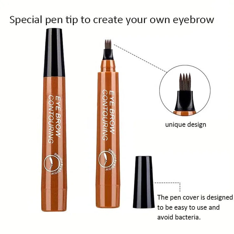 Microblading Eyebrow Pen Makeup  Waterproof Liquid Eyebrow Pencil Tattoo Pen