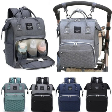 Mommy Diaper Bags: Large Capacity Nappy Backpacks with Changing Mat, Convenient Baby Nursing Bags, Stroller Hanging Bag