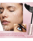 Eyelashes Lengthening Mascara Waterproof Thick Thin Long Lasting Curling Silky Lash Eyelashe Mascara