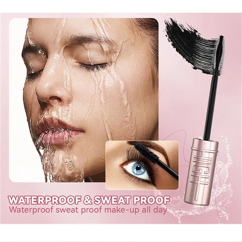 Eyelashes Lengthening Mascara Waterproof Thick Thin Long Lasting Curling Silky Lash Eyelashe Mascara