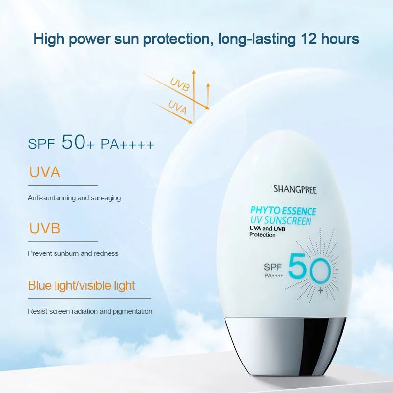 Moisturising Glow Sunscreen Natural Nourishing Face Sunscreen Spf50 High Protection