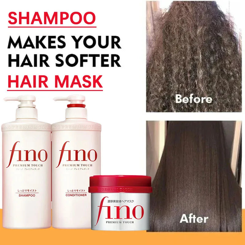 Original Japan Repairing Hair Mask Permeability Shampoo Conditioner Deeply Nourish Improve Damaged Frizz Soft Flowing Hair Care