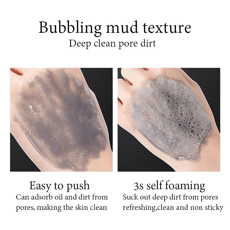 Facial Cleansing Bubble Mask skincare Deep Clean Blackhead Removal mask