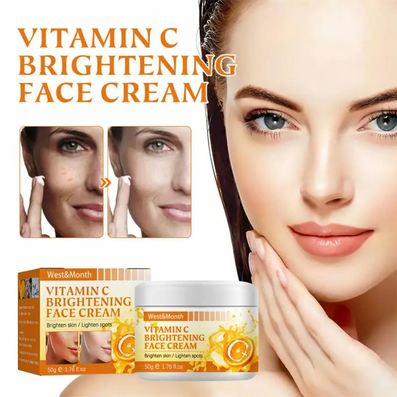 Cream Milk Vitamin C Sheep Oil Cream Whitening Anti-aging Anti-Wrinkle Facial Skin Care TSLM1