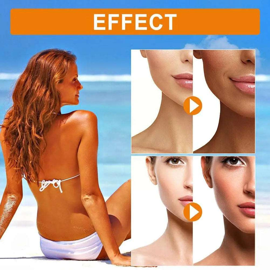 150g Brown Tanning Gel Natural Tanning Accelerator Cream For Outdoor Sun Dark Tanning Body Skin Care R9P1