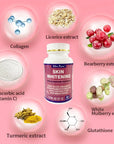 Skin Care Vitamin C and Vitamin Gummies and Health Tablet Candy Dietary Supplements Glutathione Whitening 90g