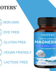 Magnesium Complex Capsules - Bone, Muscle and Heart Health Supplement Improvement