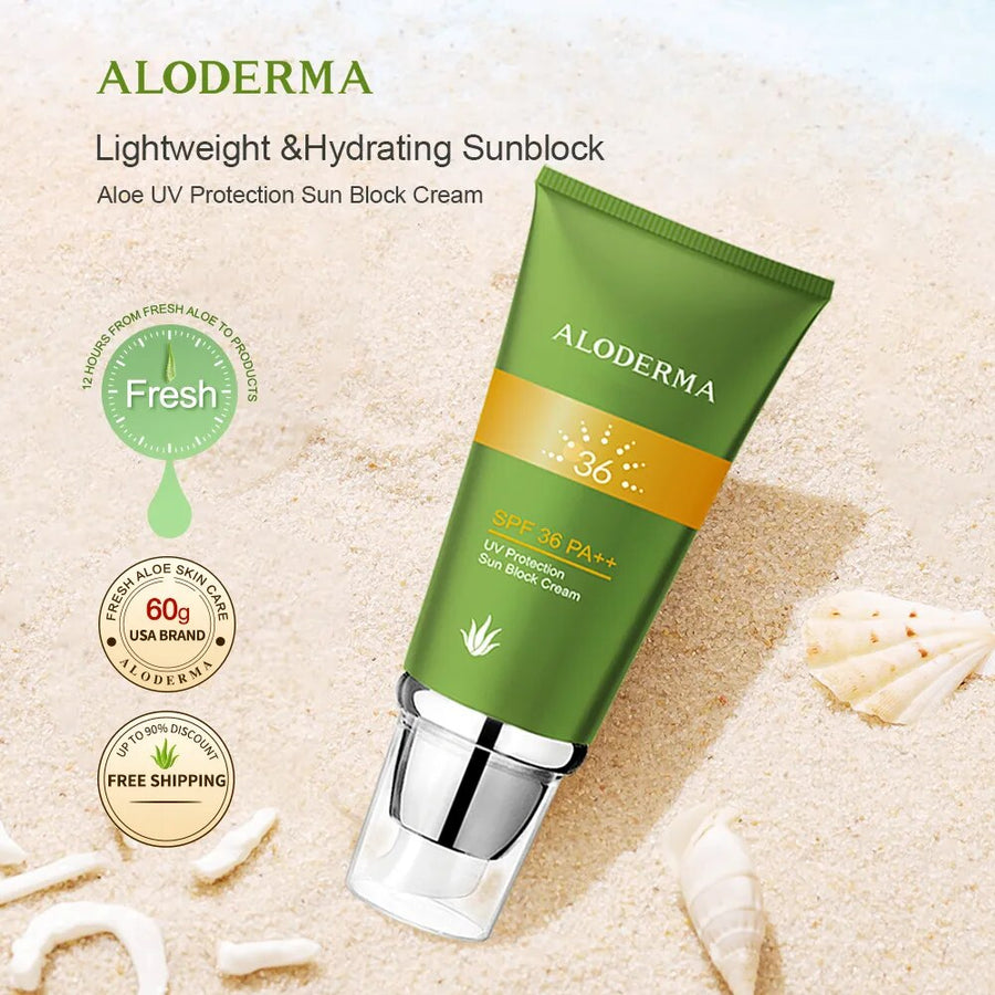 ALODERMA UV Protection Sun Block Cream 60g