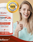 STEMFUEL Promotes Healthy Regeneration Stem Cells Formulated With Vitamins 120 Vegetarian Capsules