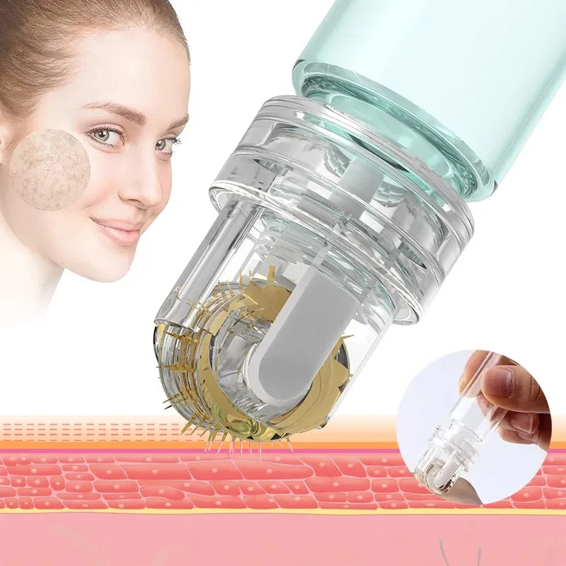 High Hydra Roller 64 Pins Micro Titanium Skin Care  Roller Serum Reusable