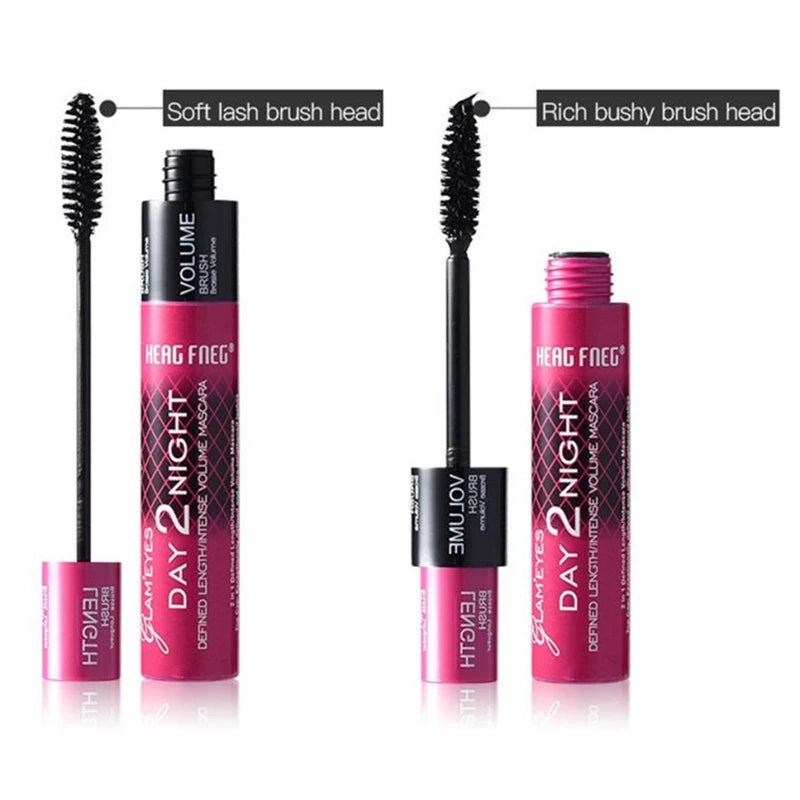 Black Liquid  Silk Fiber Mascara Waterproof Lash Mascara Eyelash Extension