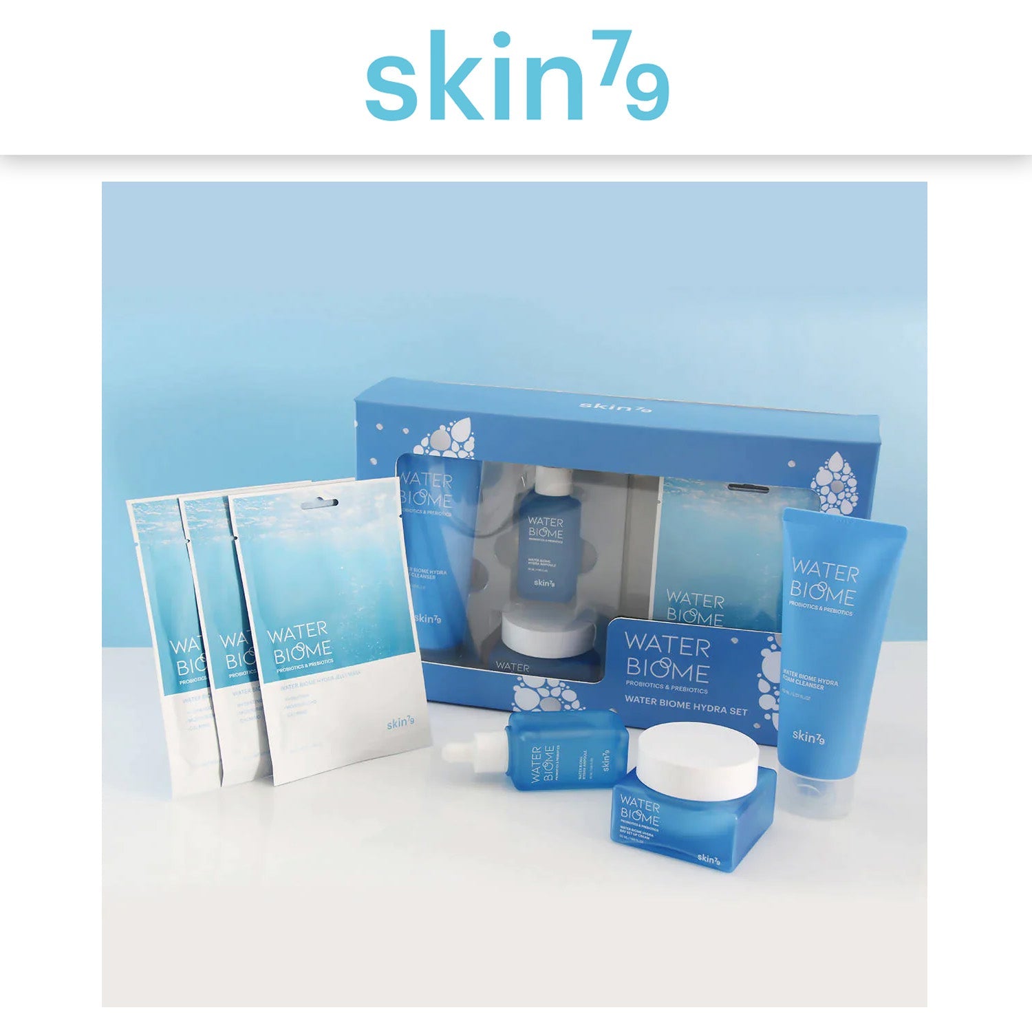 SKIN79 Water Biome Hydra Set – Deep Hydration & Skin Microbiome Balance