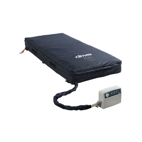 5 Low Air Loss Mattress System w/ 3 Foam Base – Pressure Relief, Supportive, Moisture-Control Mattress