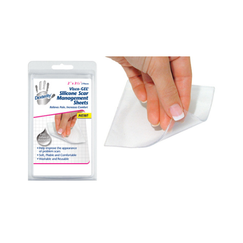 Adhesive Silicone Gel Scar Sheets (Pack of 2) – Scar Reduction & Healing