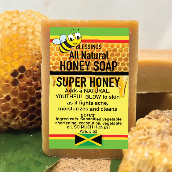 Blessings All Natural Honey Super Face & Body Bar
