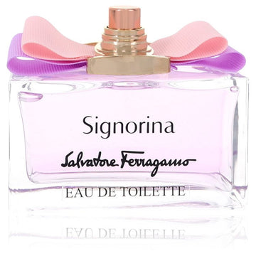 Signorina Perfume By Salvatore Ferragamo Eau De Toilette Spray (Tester)- free shipping