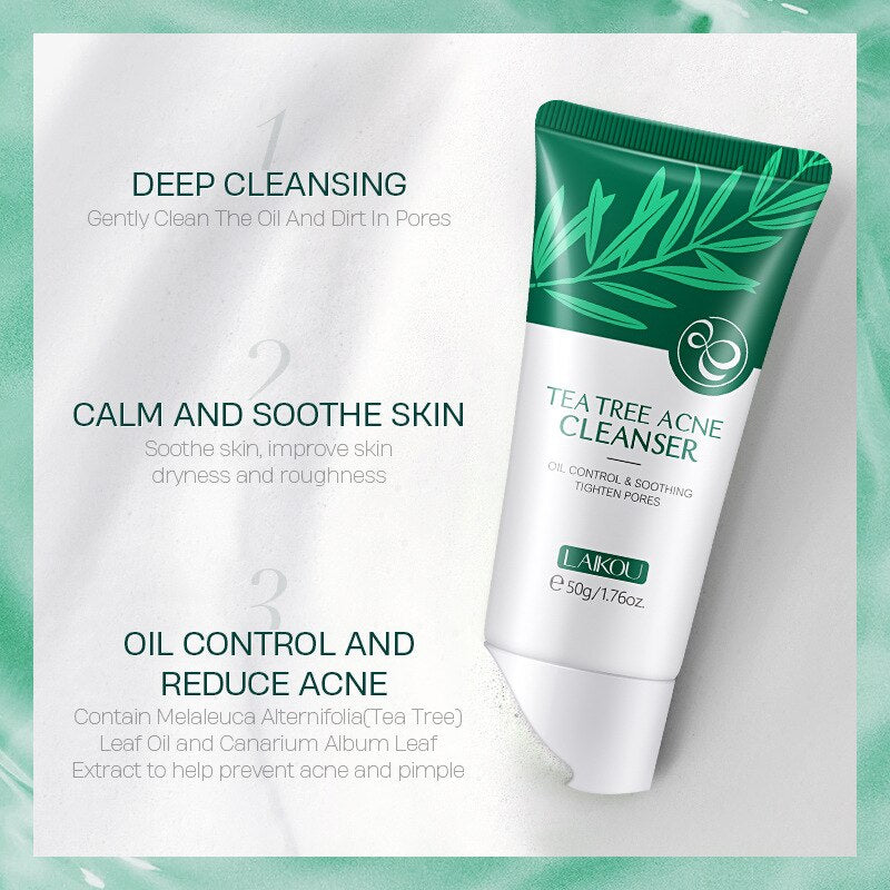 LAIKOU Tea Tree Acne Cleanser