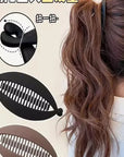 High Ponytail Banana Clip Hairpin on The Back of Women's Head Anti-slip Twist Clip Hairpin Less Hairpin 2024 New Headwear