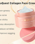 AUQUEST Collagen Anti-Wrinkle Face Cream Whitening Cosmetic Skin Care 50gm