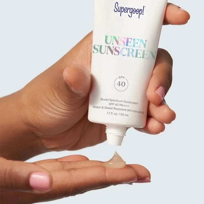 Supergoop  Glowscreen Unseen Sunscreen Broad Spectrum Face Beauty Health Make Up Maquiagem