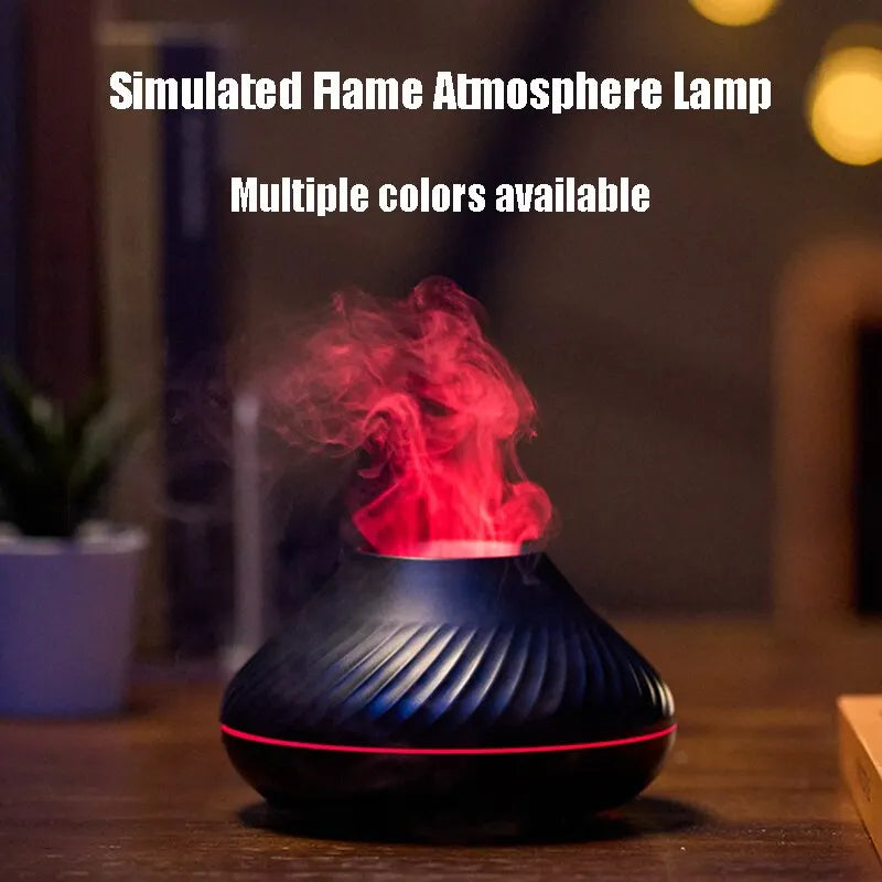 Flame Aromatherapy Humidifier Nordic Desktop Home Style Atmosphere Small Space & Saving