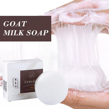 Goat Milk Silk Soap Repair Skin and Removes Mites 60g