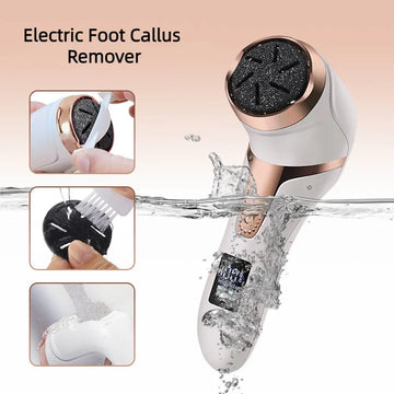 Electronic Foot Files Portable Electric Foot Callus Remover Foot Care Tool for Dead Hard Skin