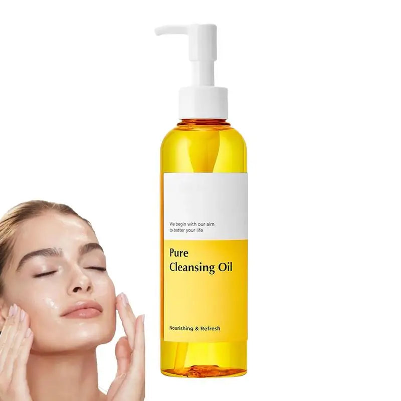 Makeup Remover Oil Facial Soothing Cleansing Oil Low Sensitivity Design Daily Makeup Remover for Face Eyes Lips and Other Places