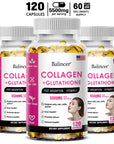 Collagen Vitamin Capsules for Hair, Skin and Nails, Premium Collagen Supplement