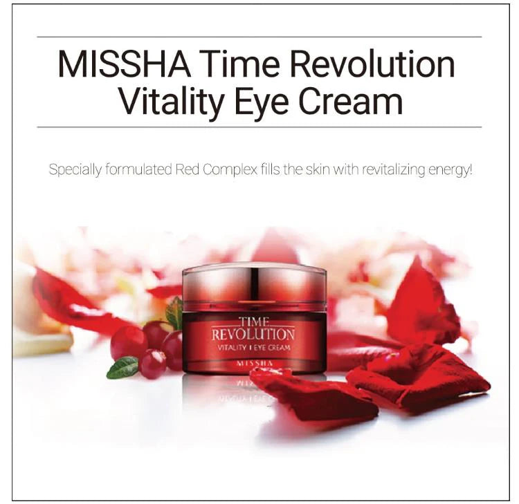 Missha Time Revolution Vitality I Cream Missha Mask Treatment