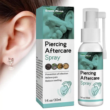 Piercing Aftercare Spray  Effective Earring Cleaning Solution  Cleaning Supplies to Cleanse and Soothe Swelling Irritated Skin