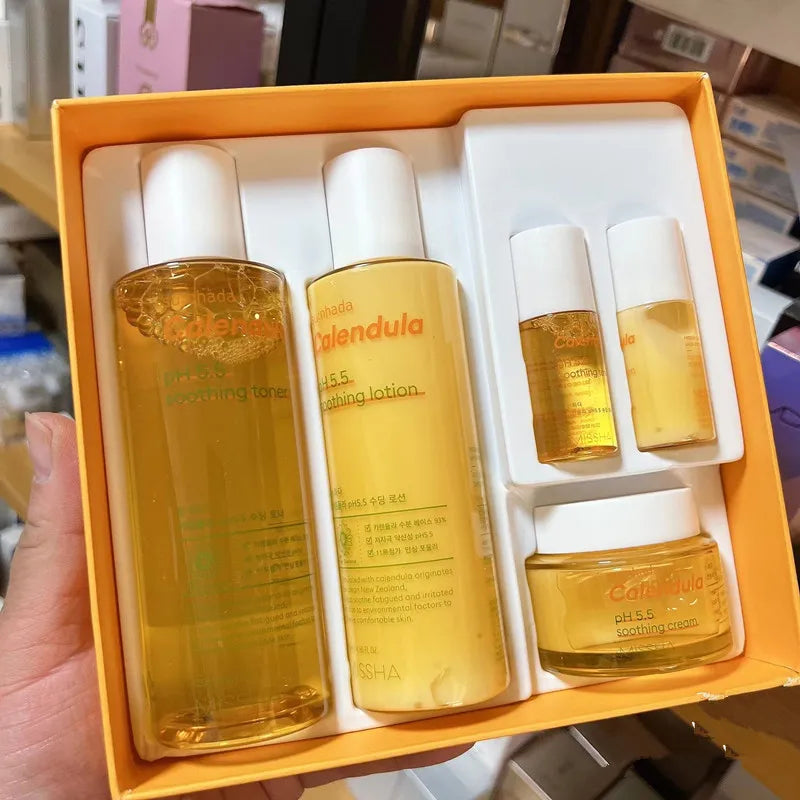 Missha Mild Calendula pH5.5 Soothing Special Set Salicylic  Shrink Cosmetics 50ml