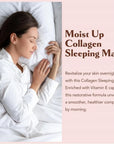 Moist Up Collagen Sleeping Mask Overnight Face Cream 50ml