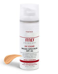 Tined Md Skincare Uv Clear Broad-Spectrum Facial Sunscreen Skin Type Prone To Acne 48g