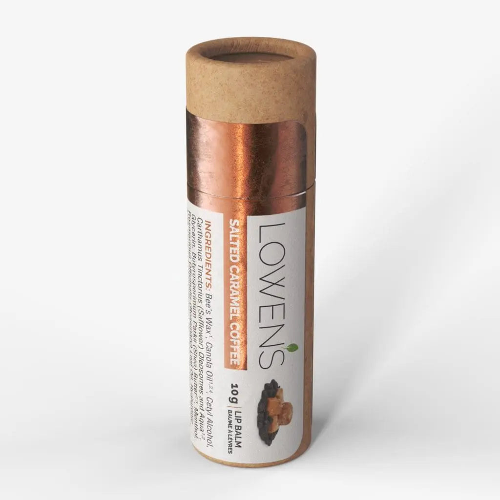 Salted Caramel Coffee Bean Lip Balm – EWG Verified & Cruelty-Free