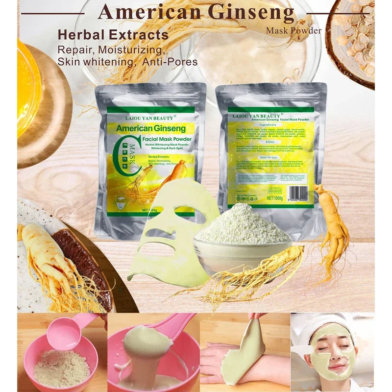 800g Collagen Brightening Jelly Soft Mask Powder SPA Moisturizing Shrink Pore Skin Care Soft Mask Powder Orange Vc Bird's Nest