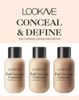 LOOKAVE Full Coverage Concealer For Blemish Prone Skin