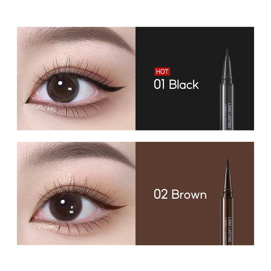 CARSLAN Long-lasting Liquid Eyeliner Waterproof Liquid Eye Liner Pen Women Makeup