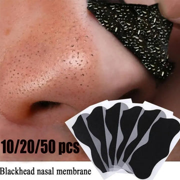 Bamboo Charcoal Blackhead Remover Mask Black Nose Sticker Deep Clean Strip