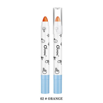 OCHEAL Glitter Eyeshadow Stick Pen Color Orange