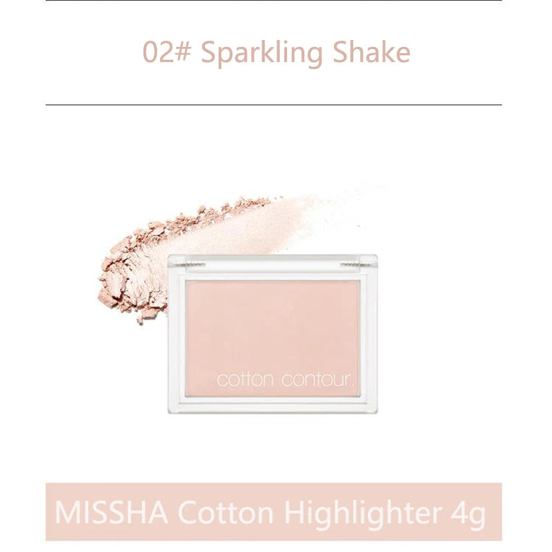 MISSHA Cotton Blush  Natural Rouge Cheek Blusher Makeup 4g