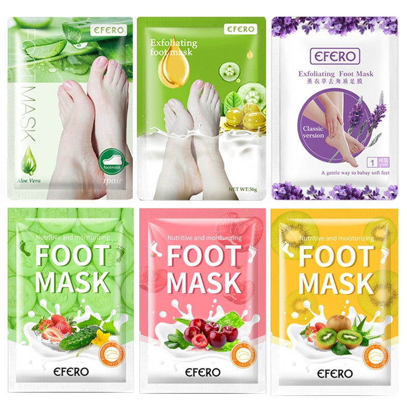 EFERO Feet Exfoliating Foot Mask 6Pair