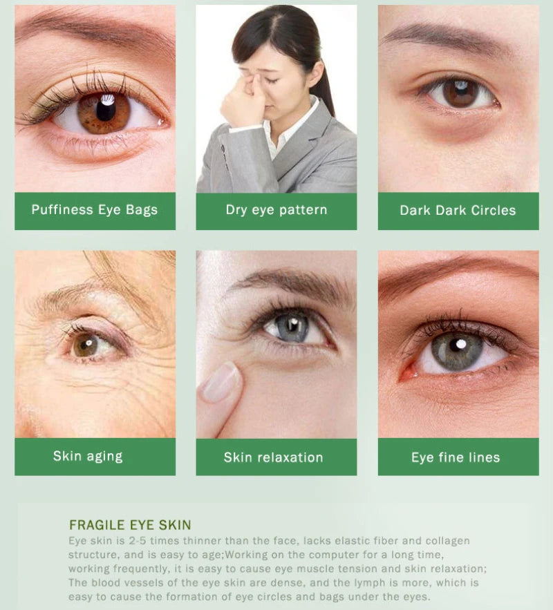 Eye Patches Collagen Gel for Dark Circles and Anti-Aging 60Pcs