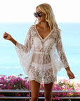 Lace Beach Pareo Beachwear Swim Suit Cover Up