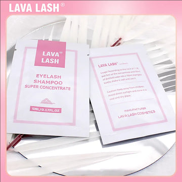 Skin Help Zone Lava Lash Super Shampoo Gentle Cleansing Foam for Eyelash Extensions