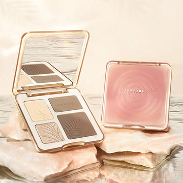 Judydoll Highlighter Natural Makeup Color Rendering Long lasting Waterproof Cosmetics