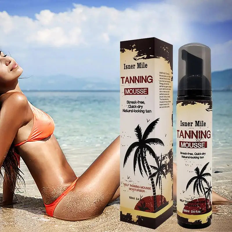 Bronzing Tanning Lotion Bronzer Self Tanning Mousse 100ml