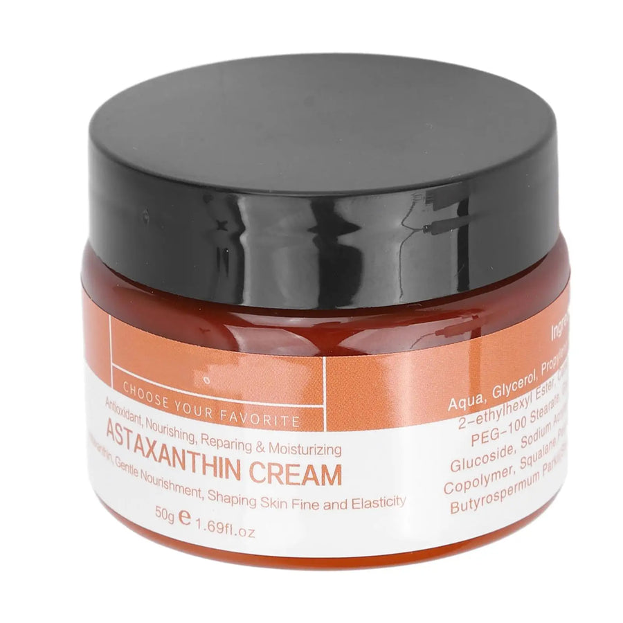 Astaxanthin Facial Cream Anti Aging Hydrating & Whitening  For Skin Care Solution 50g