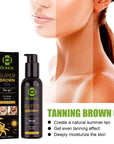 Shine Brown Tanning Oil Sunless Self Tanning Body Bronzer Summer Beach Sexy Natural Tanning Boosting Oil 50ml | 200001517