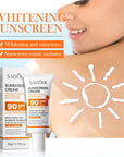 SADOER Spf 90+ Sunscreen For Face Whole Body Use Protector Solar UV Resistant Repairing Solar Blocker Facial Sunscreen